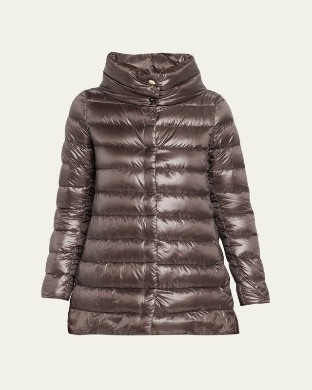 Amelia Ultra-Light A-Line Down Jacket